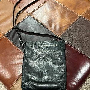 Margot brand leather crossbody